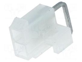 Socket | wire-board | male | Mini-Fit Jr | 4.2mm | PIN: 2 | THT | holders