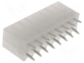 Socket | wire-board | male | Mini-Fit Jr | 4.2mm | PIN: 16 | THT | 9A