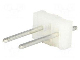Socket | wire-board | male | KK | 5.08mm | PIN: 2 | round contacts | THT