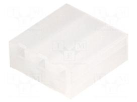 Plug | wire-board | female | KK | 5.08mm | PIN: 3 | w/o contacts