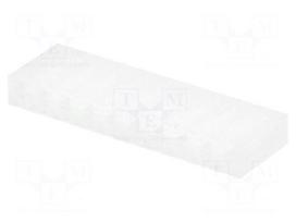 Wire-board | female | KK | 5.08mm | PIN: 10 | w/o contacts | for cable
