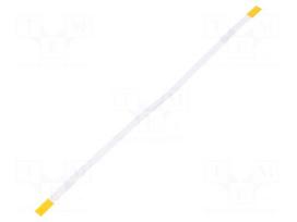 FFC cable | Cores: 6 | Cable ph: 0.5mm | contacts on the same side