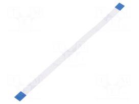 FFC cable | Cores: 6 | Cable ph: 1mm | contacts on the same side