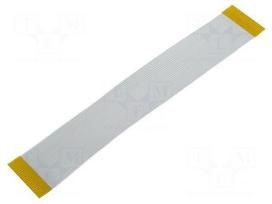 FFC cable | Cores: 24 | Cable ph: 1mm | contacts on the same side