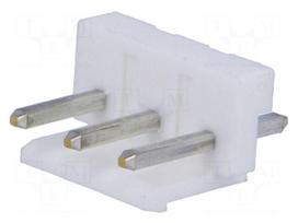 Socket | wire-board | male | 5mm | PIN: 3 | Colour: white