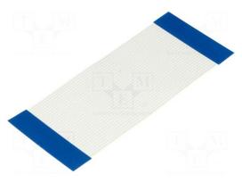 FFC cable | Cores: 30 | Cable ph: 1mm | contacts on the same side