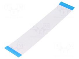 FFC cable | Cores: 30 | Cable ph: 1mm | contacts on the same side