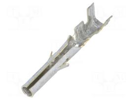 Contact | female | 24AWG÷18AWG | Standard .062" | tinned | bulk | 3.68mm