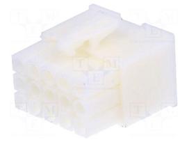 Plug | wire-board | male/female | Mini Universal MATE-N-LOK | 4.14mm