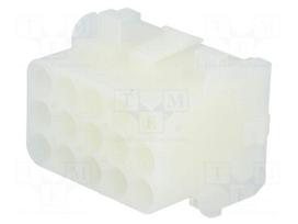 Socket | wire-board | male/female | Universal MATE-N-LOK | 6.35mm