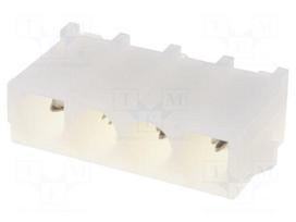 Socket | wire-board | male | Universal MATE-N-LOK | 6.35mm | PIN: 4