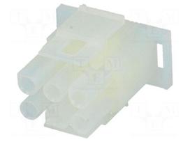 Plug | wire-wire | male/female | MLX | 6.35mm | PIN: 6 | Layout: 2x3
