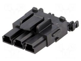 Plug | wire-board | female | Series: Mini-Fit Sr | 10mm | PIN: 3 | 600V
