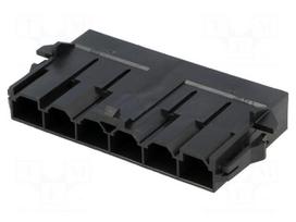 Plug | wire-board | male | Series: Mini-Fit Sr | 10mm | PIN: 6 | 600V