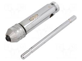 Tap wrenches | steel | Grip capac: M5-M12 | 100mm