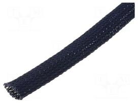 Polyester conduit | Braid diameter: 19÷25mm | Mat: polyester | black