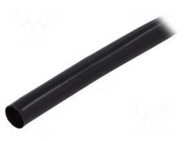 Insulating tube | Mat: PVC | black | -20÷125°C | Øint: 10mm | L: 10m