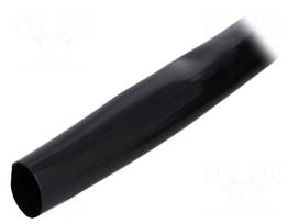 Insulating tube | Mat: PVC | black | -20÷125°C | Øint: 20mm | L: 10m