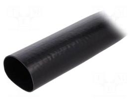 Insulating tube | Mat: PVC | black | -20÷125°C | Øint: 30mm | L: 50m