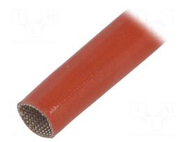 Insulating tube | Mat: glass fibre coated  with silicone rubber