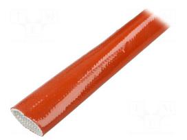 Insulating tube | Mat: glass fibre coated  with silicone rubber