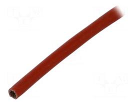 Insulating tube | Mat: glass fibre coated  with silicone rubber