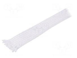 Insulating tube | Mat: silica fibre | white | max.1050°C | Øint: 5mm