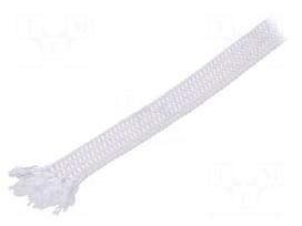 Insulating tube | Mat: silica fibre | white | max.1050°C | Øint: 3mm