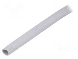 Insulating tube | Mat: silicone | light grey | -30÷200°C | Øint: 8mm