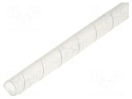 Spiral wrapping | ØBundle : 5÷25mm | polyetylene | natural | L: 10m