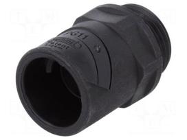 Straight terminal connector | Thread: PG,outside | ØBraid : 12mm