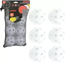 Enero balti unihoki kamuoliai 6 vnt.