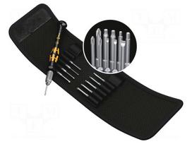 Kit: screwdrivers | Pcs: 11 | Phillips,Torx®,Allen hex key,slot