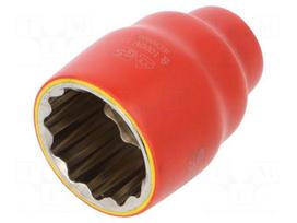 Key | insulated,twelve point socket,socket spanner | 32mm | 1/2"
