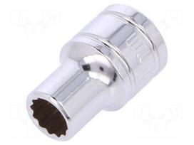 Key | twelve point socket | 8mm | 3/8" | Chrom-vanadium steel