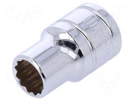 Key | twelve point socket | 9mm | 3/8" | Chrom-vanadium steel