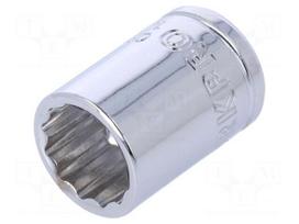 Key | twelve point socket | 14mm | 3/8" | Chrom-vanadium steel