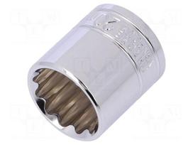 Key | twelve point socket | 20mm | 3/8" | Chrom-vanadium steel