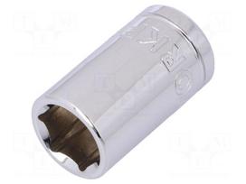 Key | hex socket,socket spanner | HEX 15mm | 1/2" | Plating: chromium