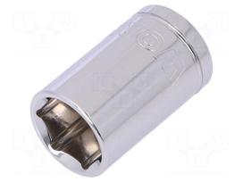 Key | hex socket,socket spanner | HEX 17mm | 1/2" | Plating: chromium