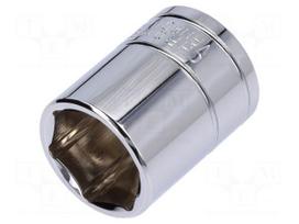 Key | hex socket,socket spanner | HEX 22mm | 1/2" | Plating: chromium