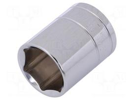 Key | hex socket,socket spanner | HEX 25mm | 1/2" | Plating: chromium