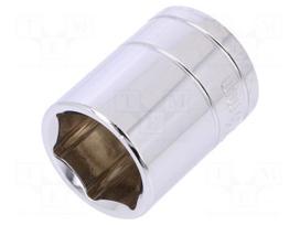 Key | hex socket,socket spanner | HEX 23mm | 1/2" | Plating: chromium