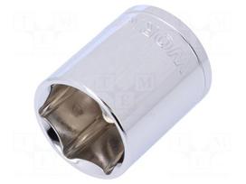 Key | hex socket,socket spanner | HEX 29mm | 1/2" | Plating: chromium