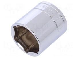 Key | hex socket,socket spanner | HEX 32mm | 1/2" | Plating: chromium