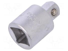 Reduction:  1/2"M x 3/8"F | Chrom-vanadium steel | 34mm