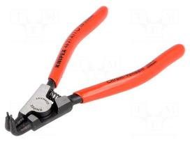 Pliers | for circlip,curved | external | 10÷25mm | Pliers len: 125mm