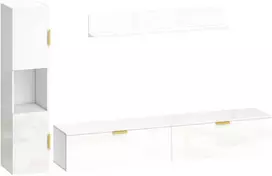 TV staliukas TV spintelių rinkinys 180 × 33 × 30 cm