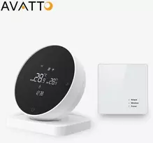 Moes Avatto WT498 išmanusis Wi-Fi + RF termostatas