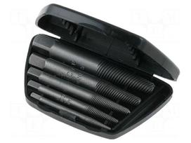 Kit: screw extractor | Pcs: 5 | for tear of srew